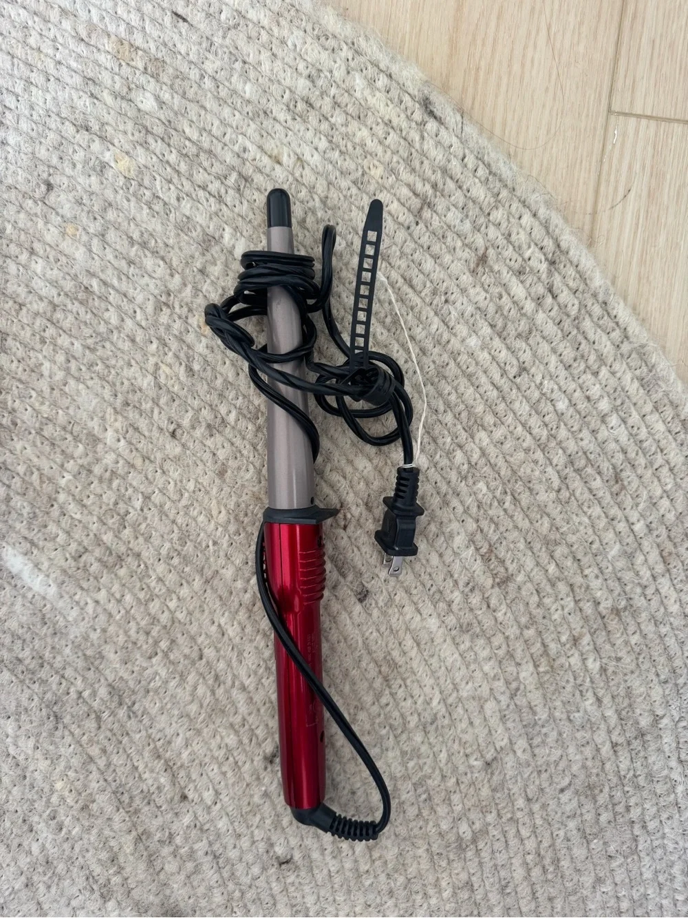 Red Curling Iron Hair Styler
